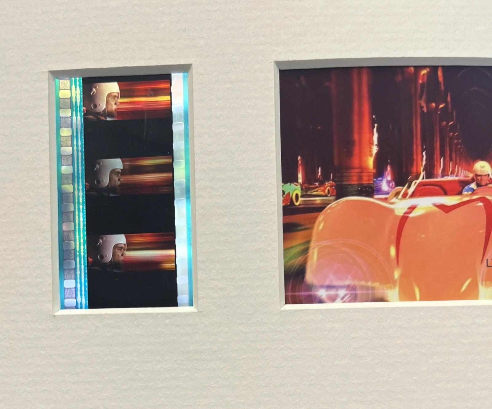 SPEEDRACER . 35mm Film Cell Mounted Display, image 3