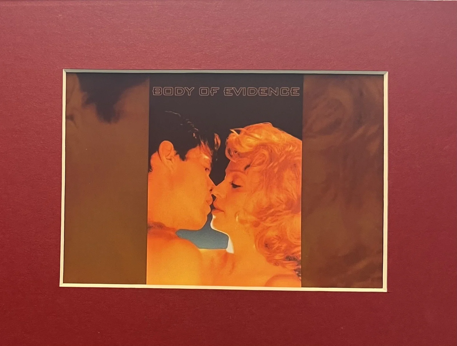 BODY OF EVIDENCE . 35mm Film Cell Mounted Display, изображение 2