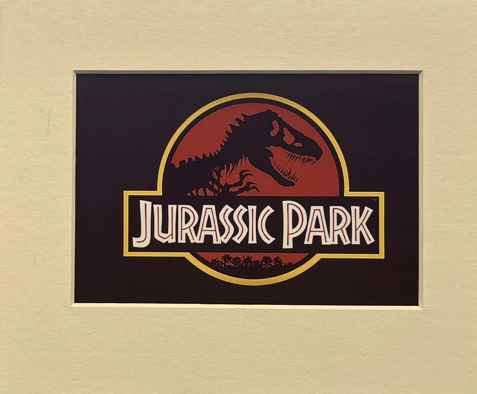 JURASSIC PARK . 35mm Film Cell Mounted Display, image 2