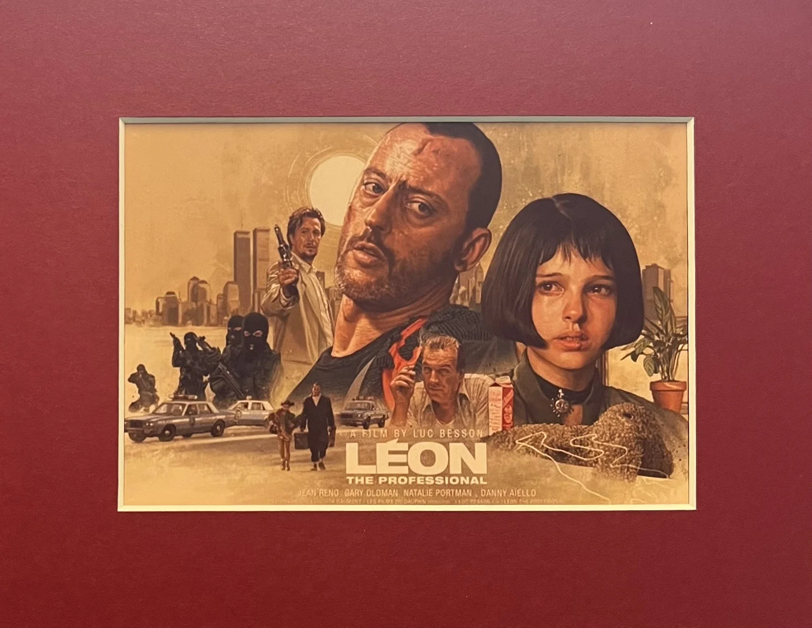 LEON The Professional. 35mm Film Cell Mounted Display, image 2