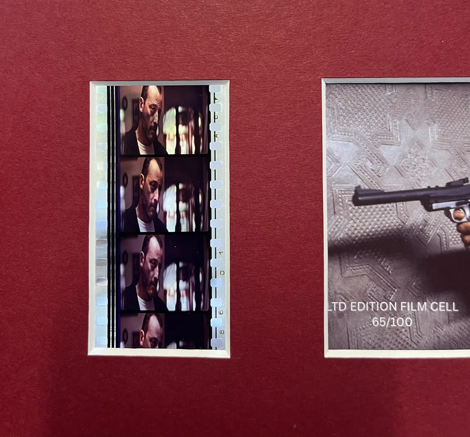 LEON The Professional. 35mm Film Cell Mounted Display, image 3