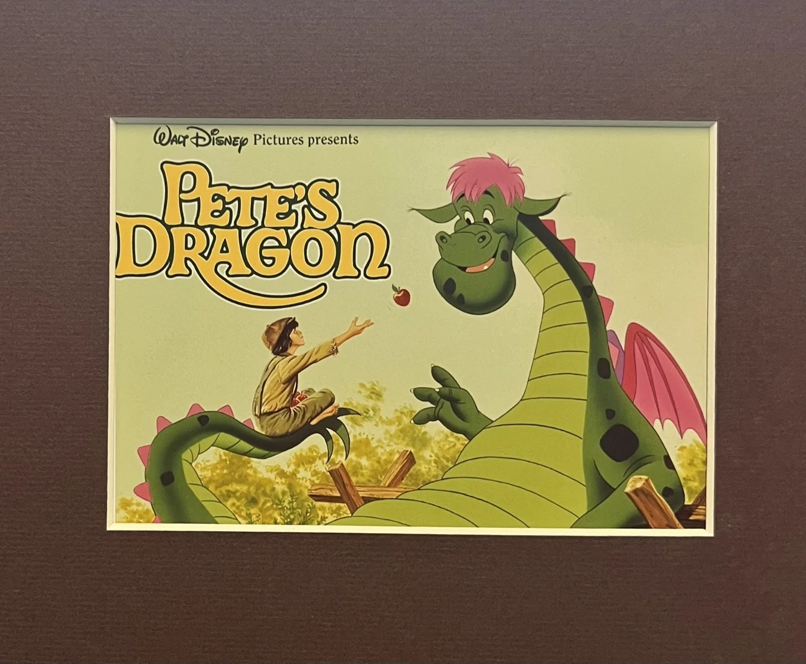 PETE’S DRAGON . 35mm Film Cell Mounted Display, image 2
