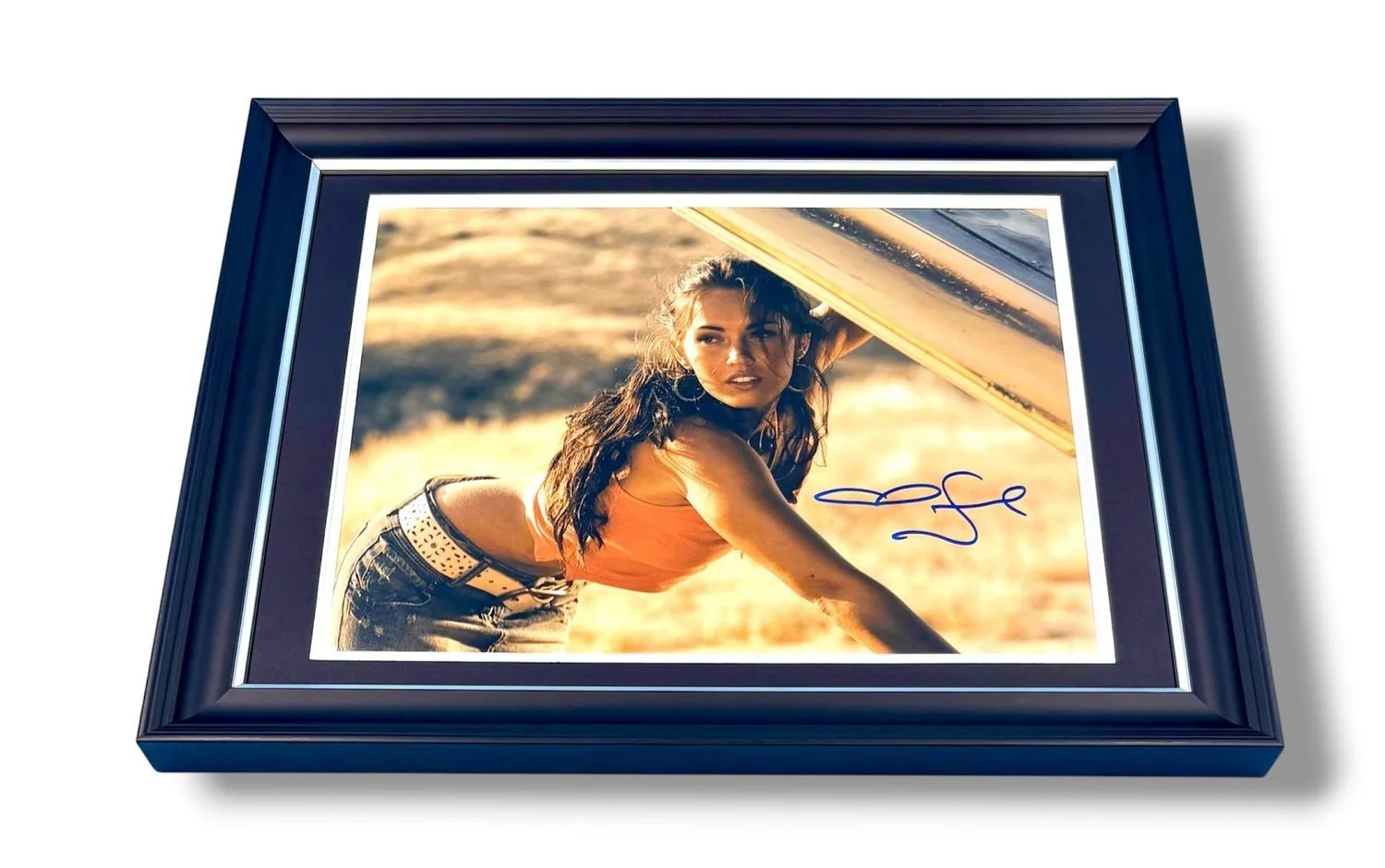 Megan Fox Signed Photo Framed & COA Transformers Movie Poster Autograph Auto, изображение 4