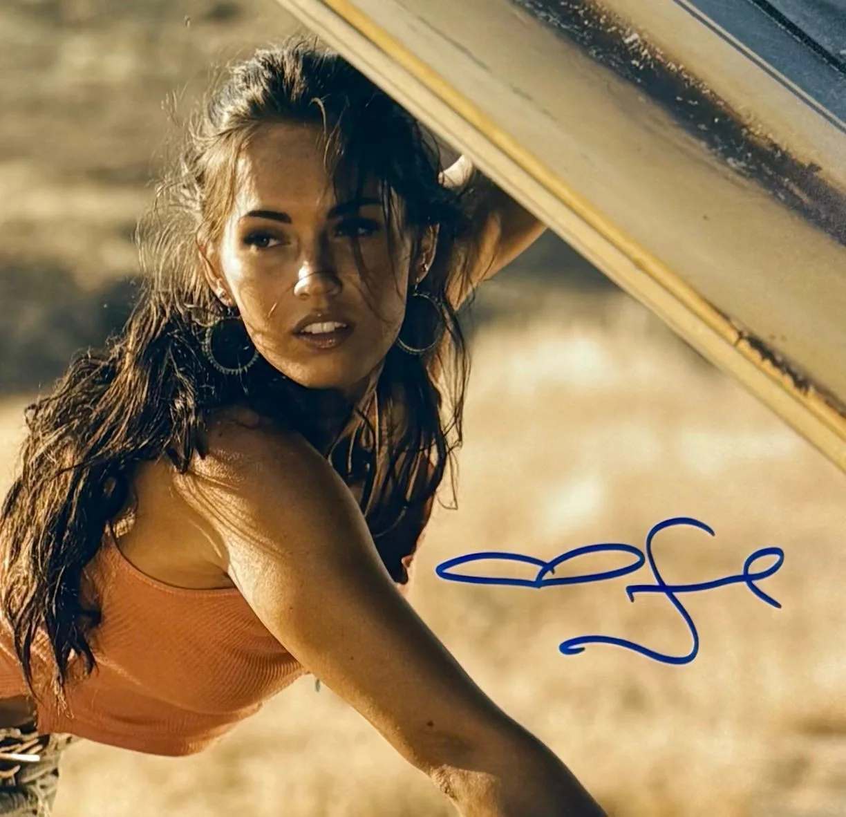 Megan Fox Signed Photo Framed & COA Transformers Movie Poster Autograph Auto, изображение 5