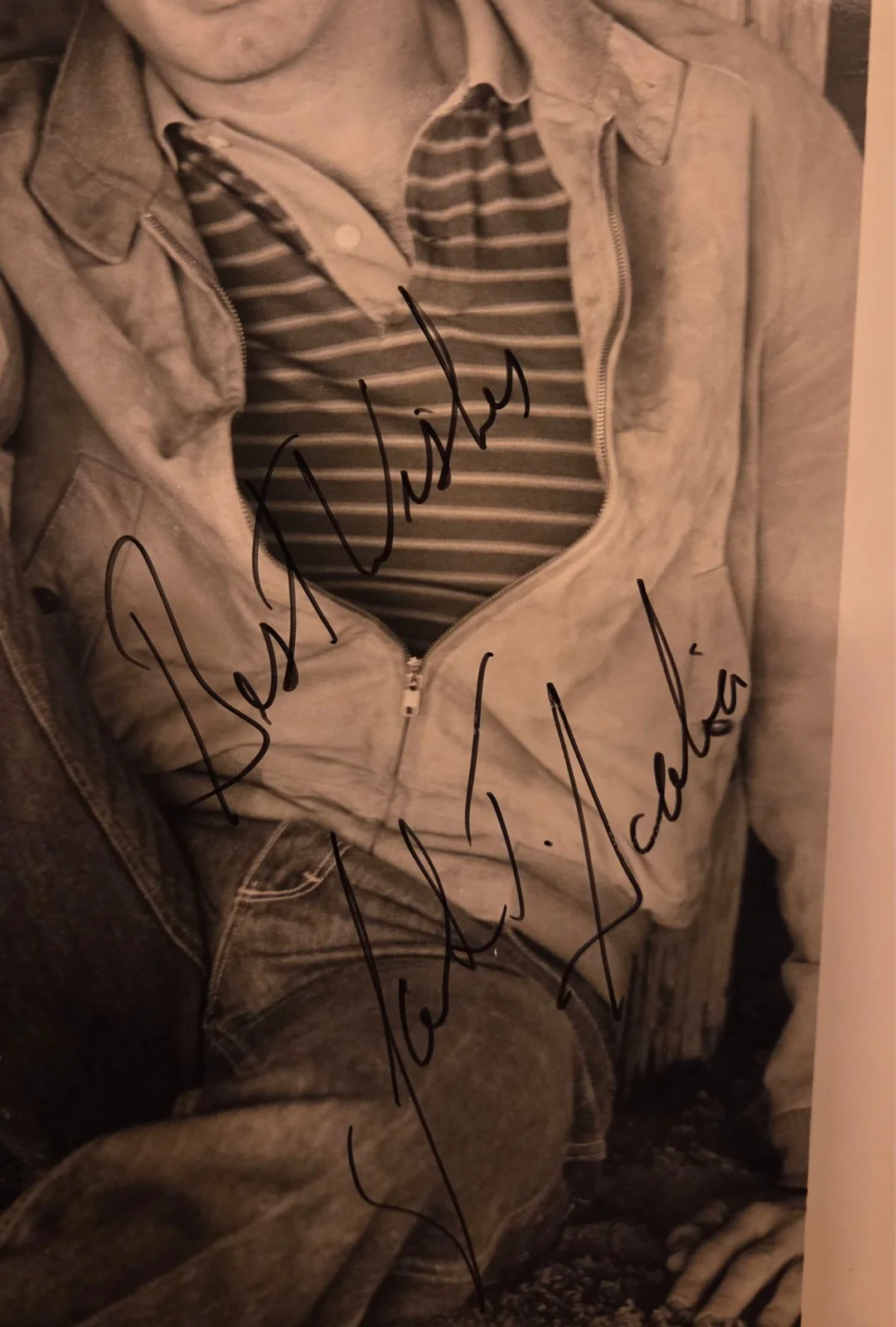 Jack Scalia — Jack Scalia - All My Children Dallas Lady Boss Signed Autographed Photo 8x10, изображение 2