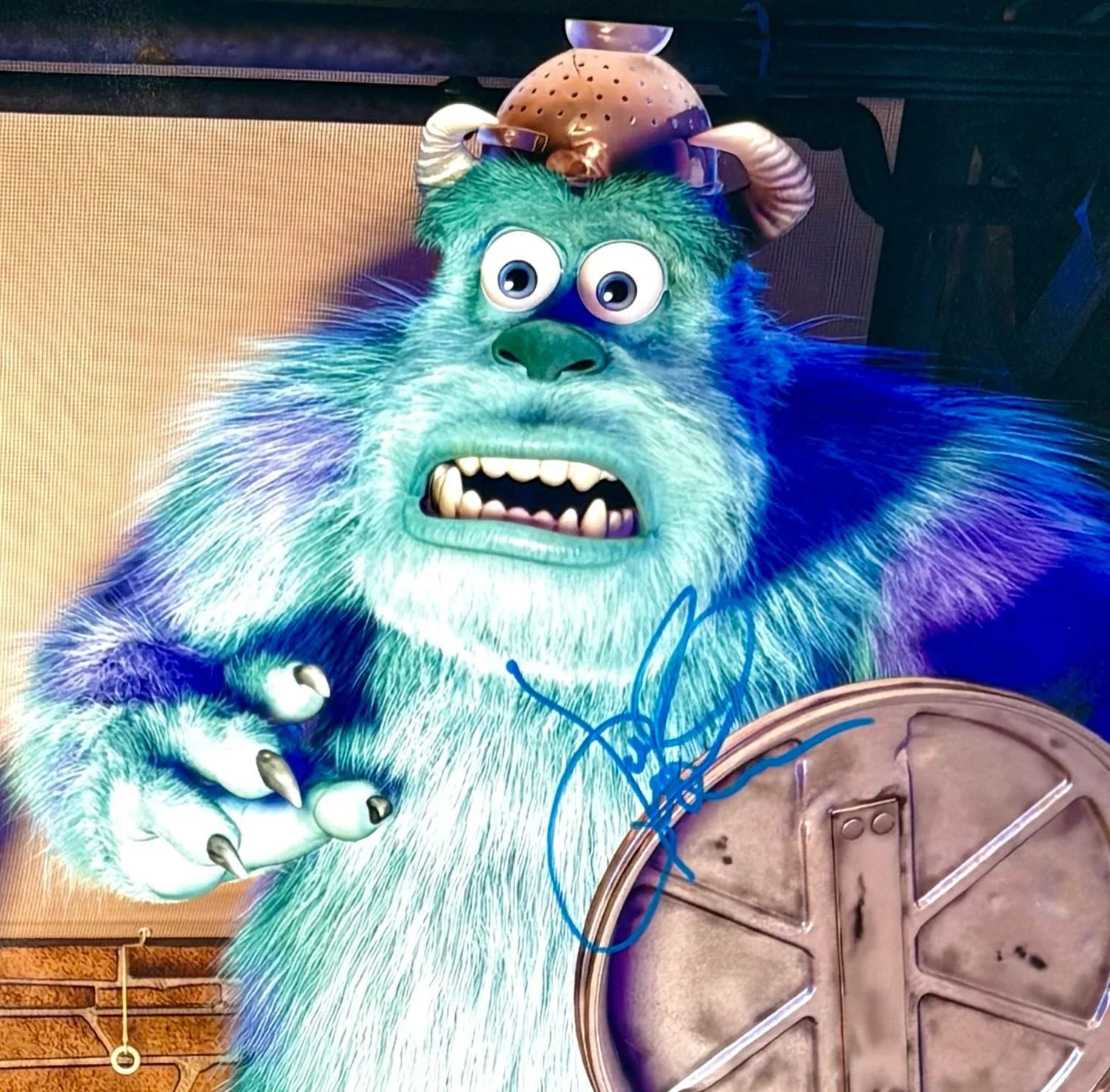 John Goodman Signed Photo Framed & SWAU COA Monsters Inc Movie Poster Auto, изображение 5