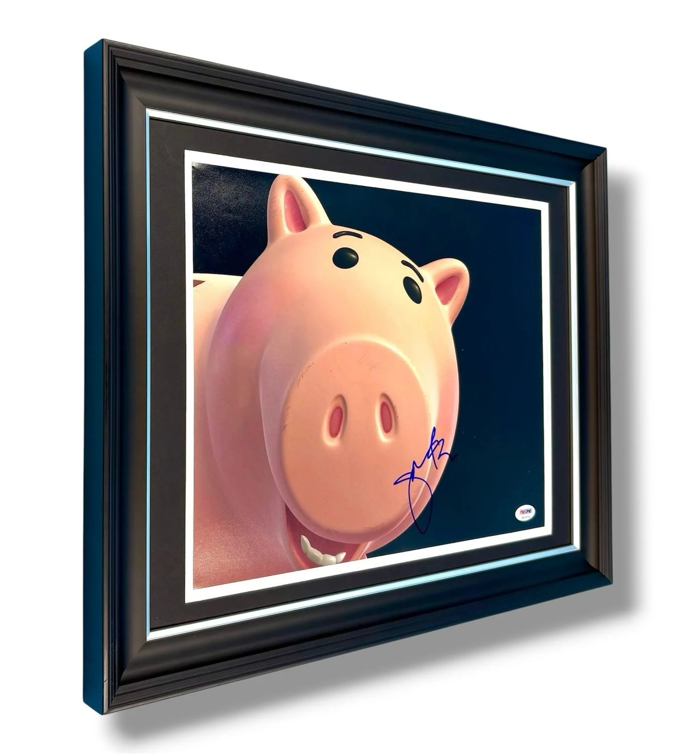 John Ratzenberger Signed Photo Framed & PSA COA Toy Story Movie Poster Auto, изображение 2