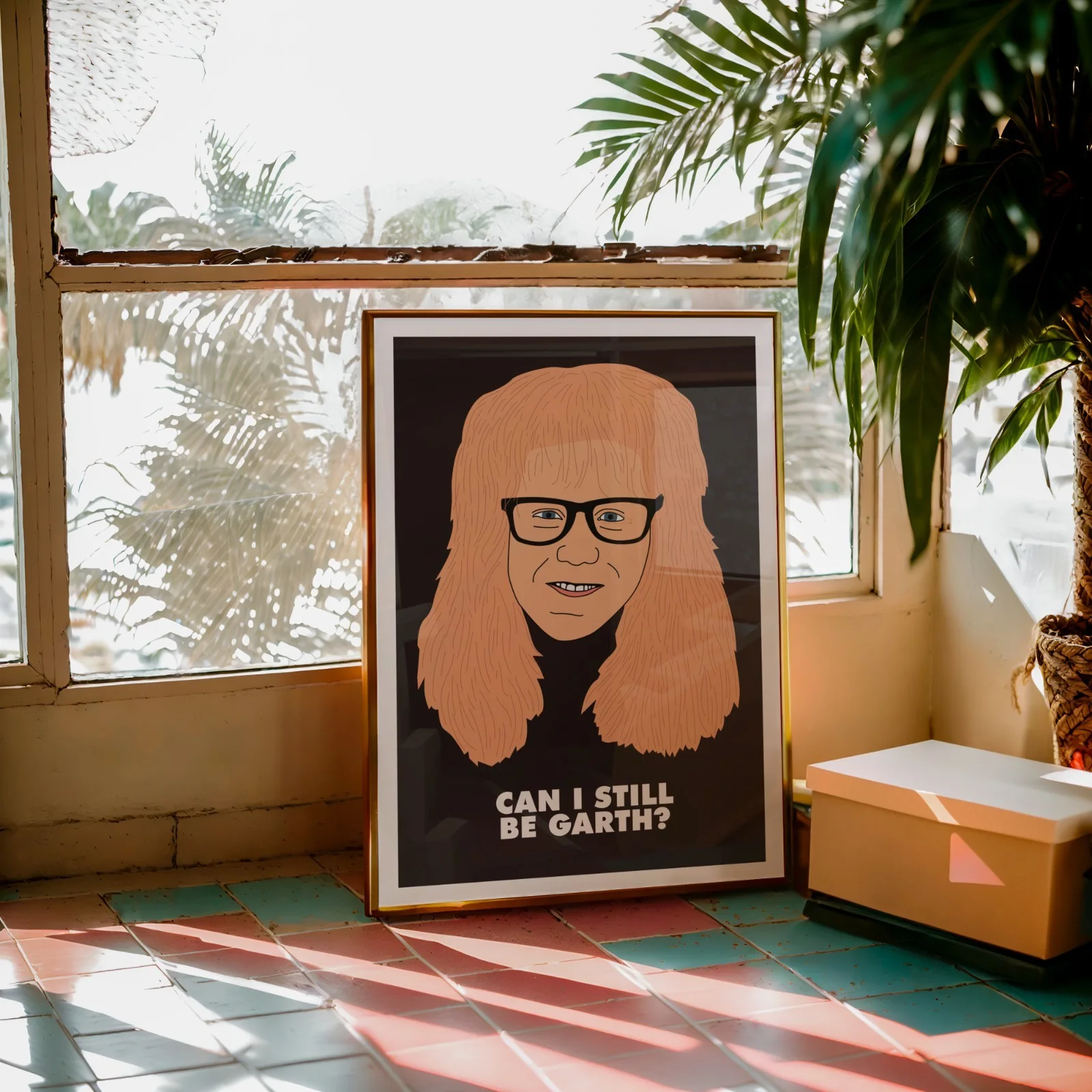 Wayne's World Art Print | Can I Still Be Garth | Comedy | Wall Art | A4 A3 A2 A1, изображение 2