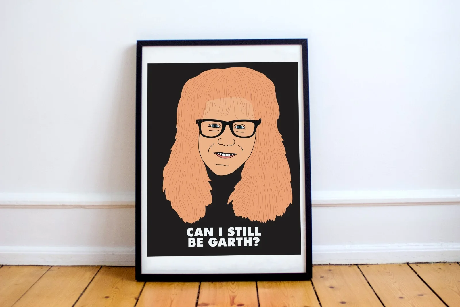 Wayne's World Art Print | Can I Still Be Garth | Comedy | Wall Art | A4 A3 A2 A1, изображение 3