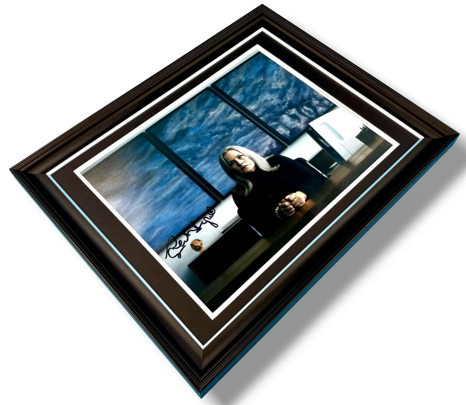 Patricia Arquette Signed Photo Framed & COA Severance Poster Autograph Auto, image 3
