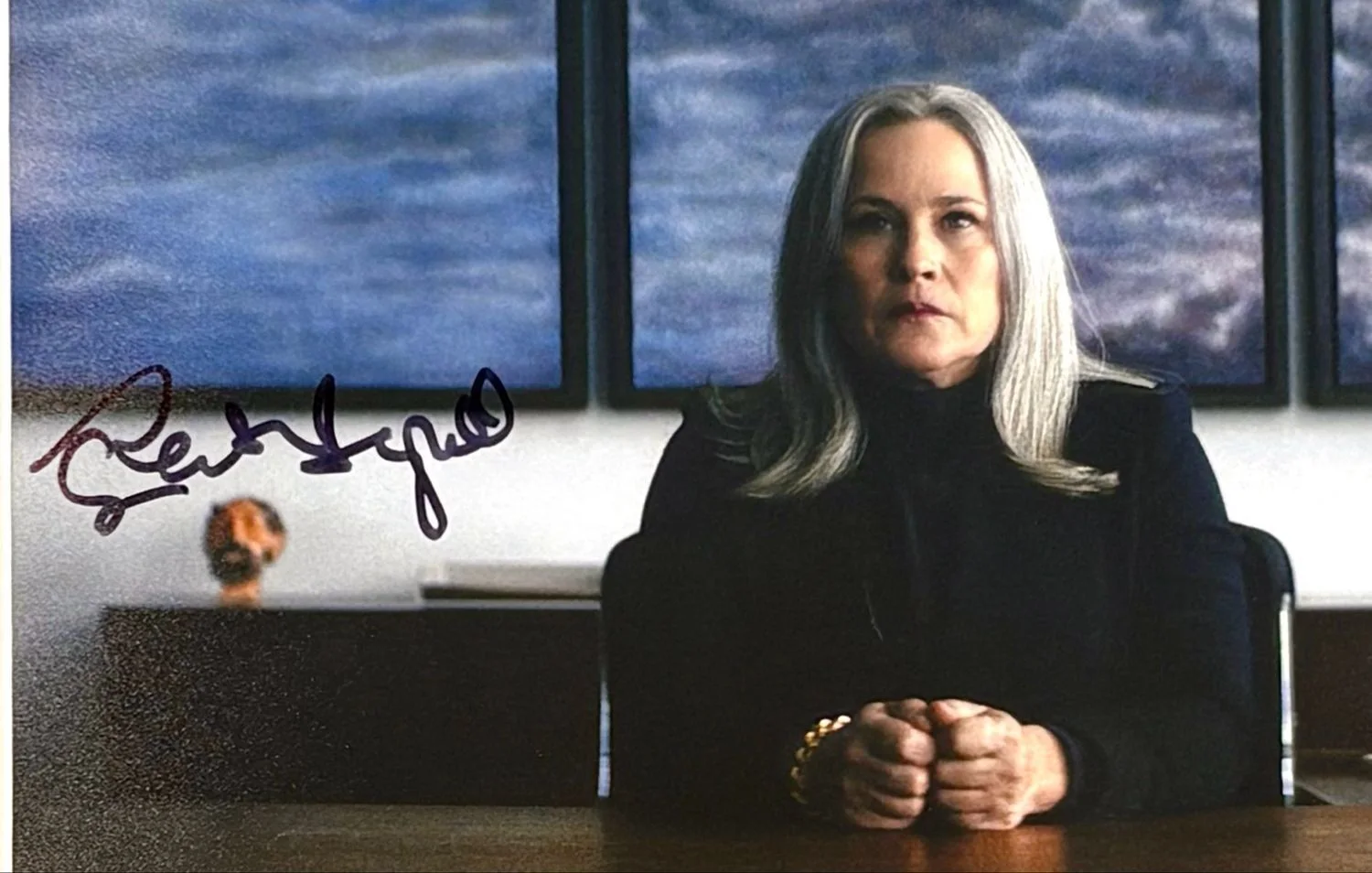 Patricia Arquette Signed Photo Framed & COA Severance Poster Autograph Auto, image 5