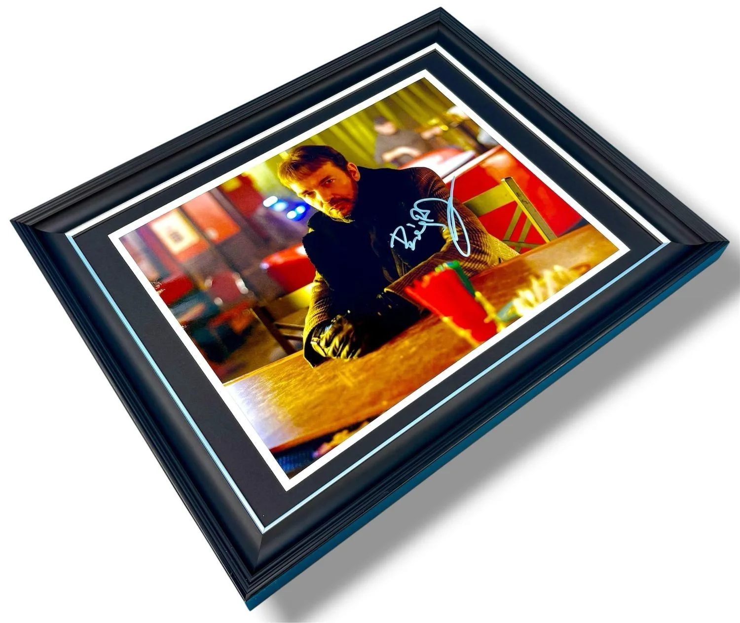 Billy Bob Thornton Signed Photo Framed & SWAU COA Fargo Poster Autograph Auto, изображение 3