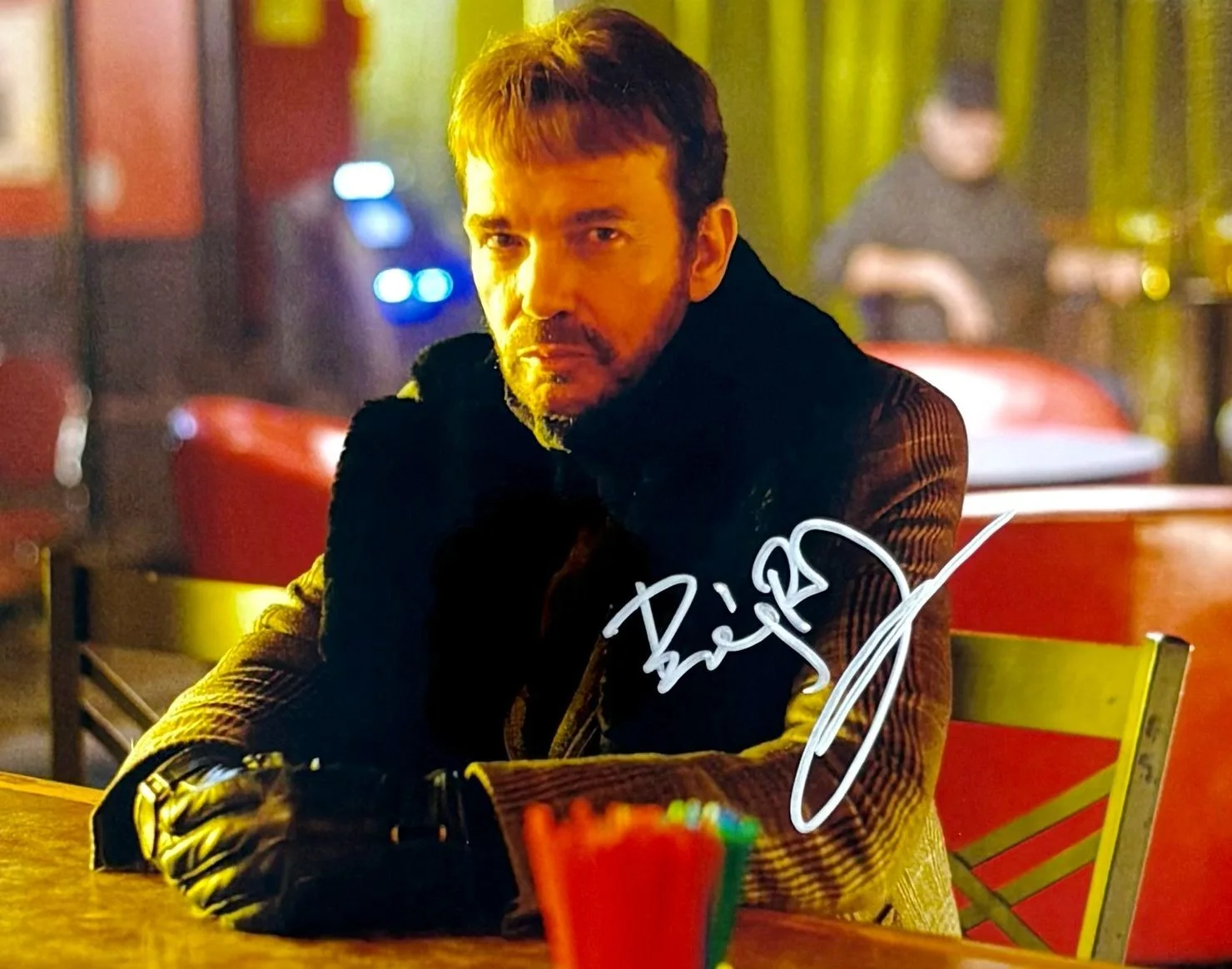 Billy Bob Thornton Signed Photo Framed & SWAU COA Fargo Poster Autograph Auto, изображение 5