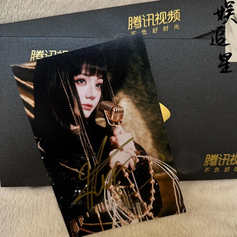 迪丽热巴 Dilraba 开始推理吧 Autographed Signed Photos Autographs Photos, image 4