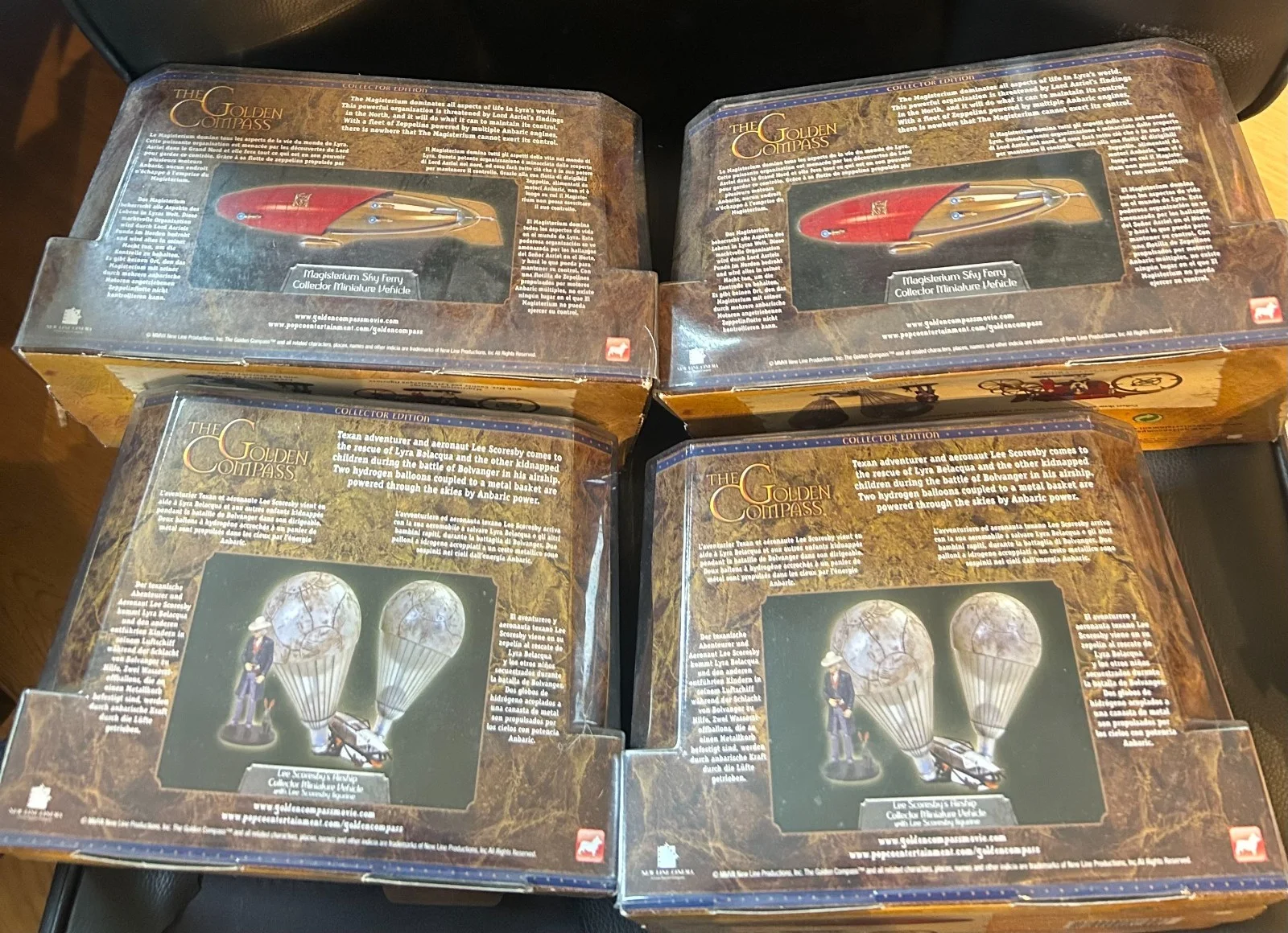 Corgi The Golden Compass Magisterium Sky Ferry AND Lee Scoresby Flagship x 4, изображение 2