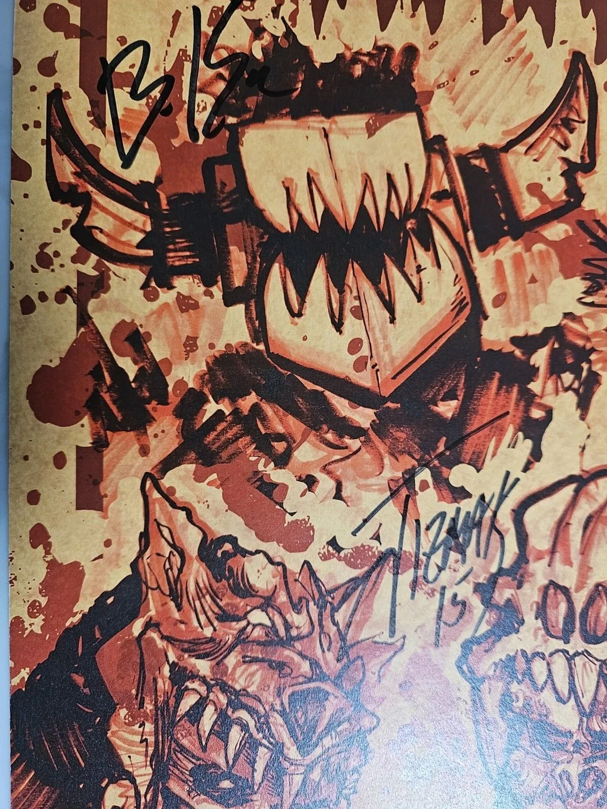 GWAR 2015 Limited Print RSD Poster 26/100 Autographed By Entire Band RARE HTF, изображение 5