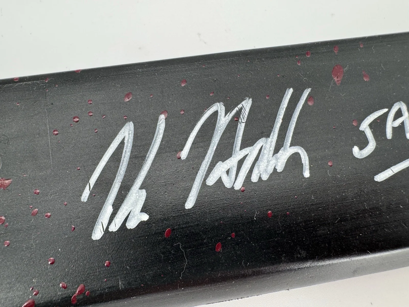 Kane Nodded Jason Voorhees Signed Friday The 13th Toy Machete Lar Park Lincoln, изображение 4