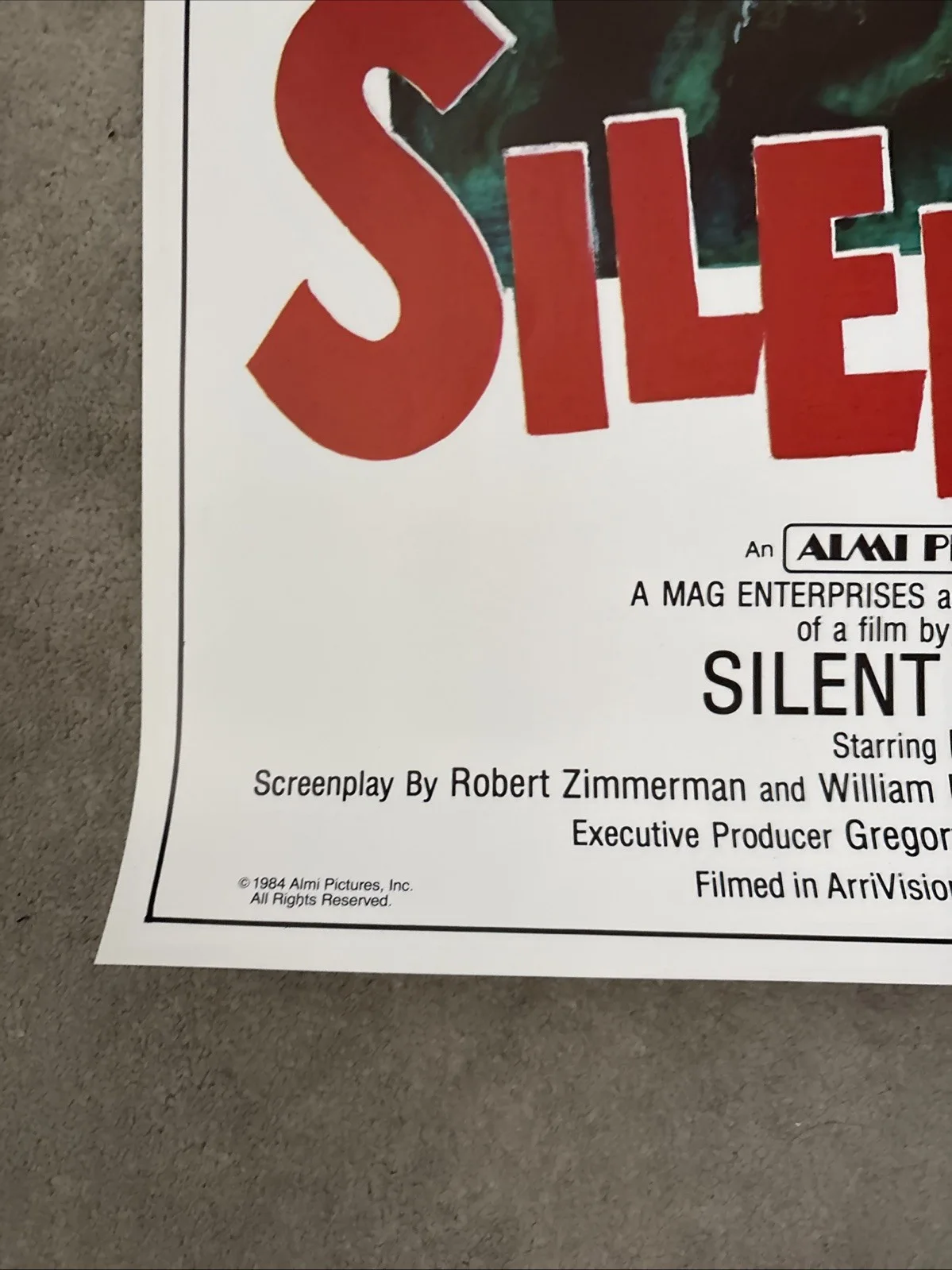 Silent Madness (1984) Original US One Sheet Movie Poster 26 x 39.5, image 5