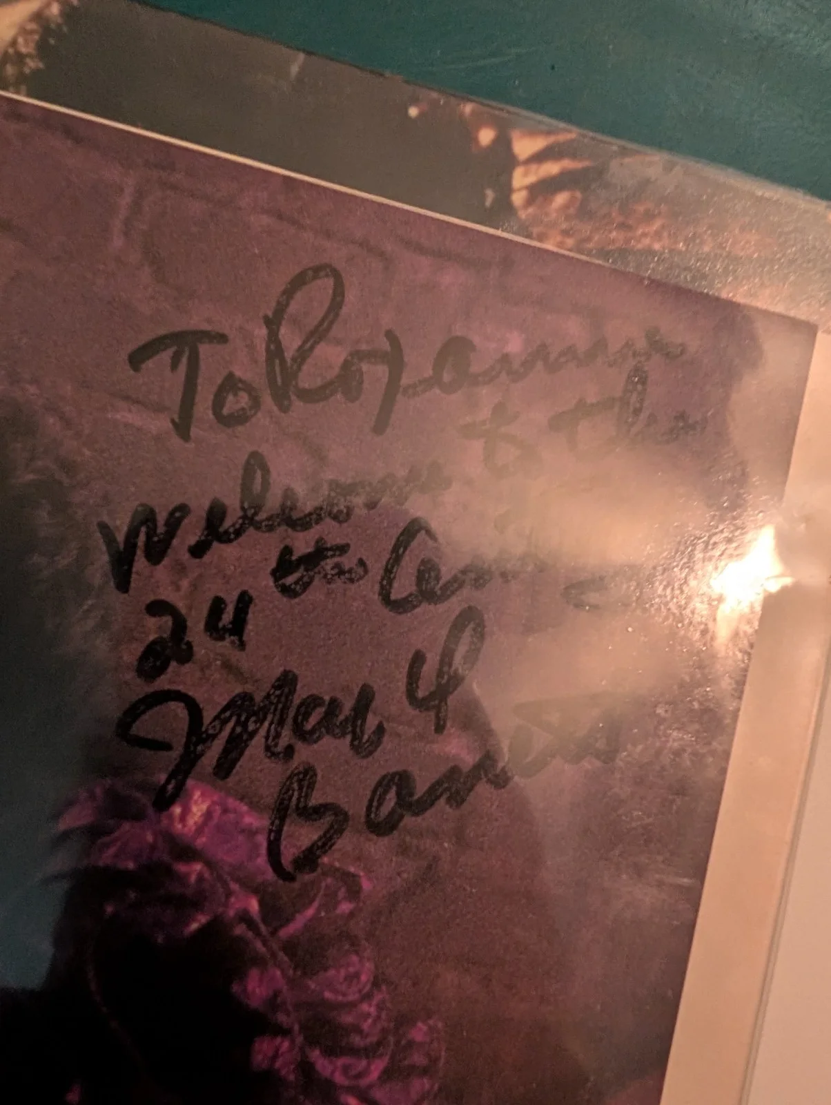Majel Barret — Star Trek Lwaxana Troi Photo SIGNED Majel Barrett, image 2