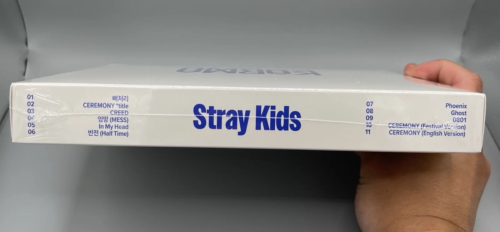 Stray Kids KARMA (HOORAY Version) Signed Postcard CD Album - NEW, image 3