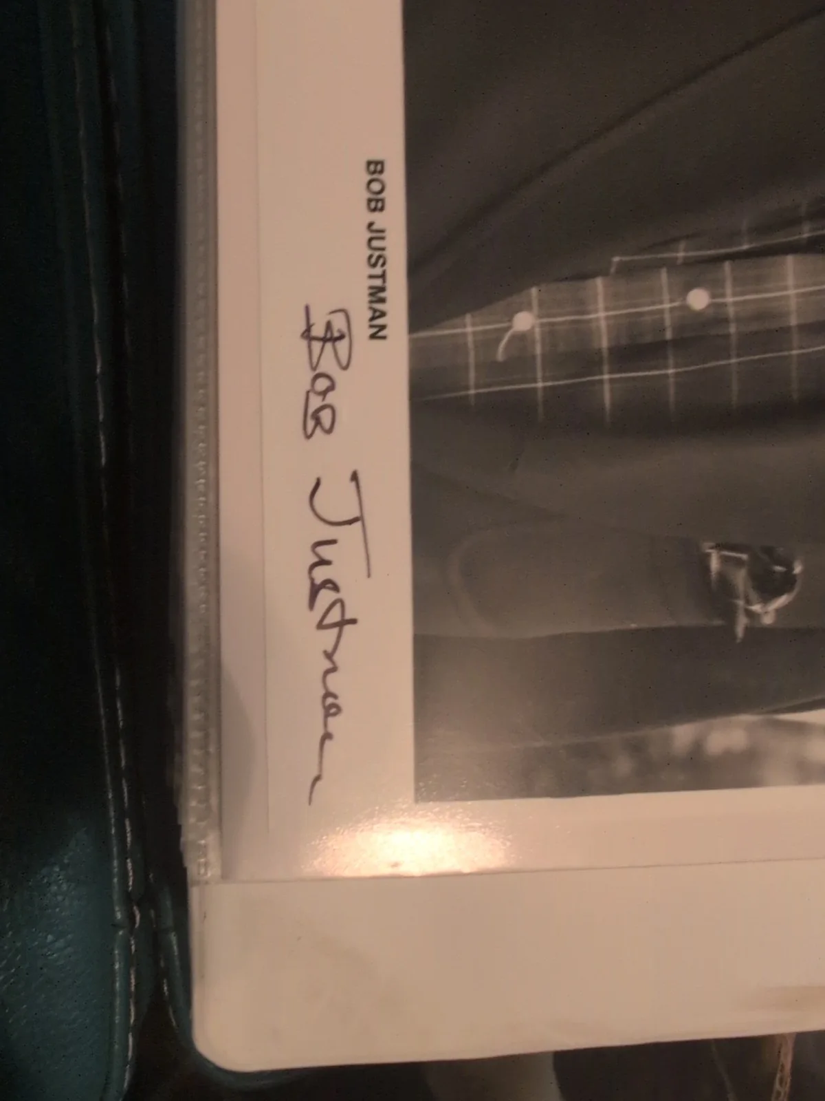 Bob Justman Signed Autographed 8x10, image 2
