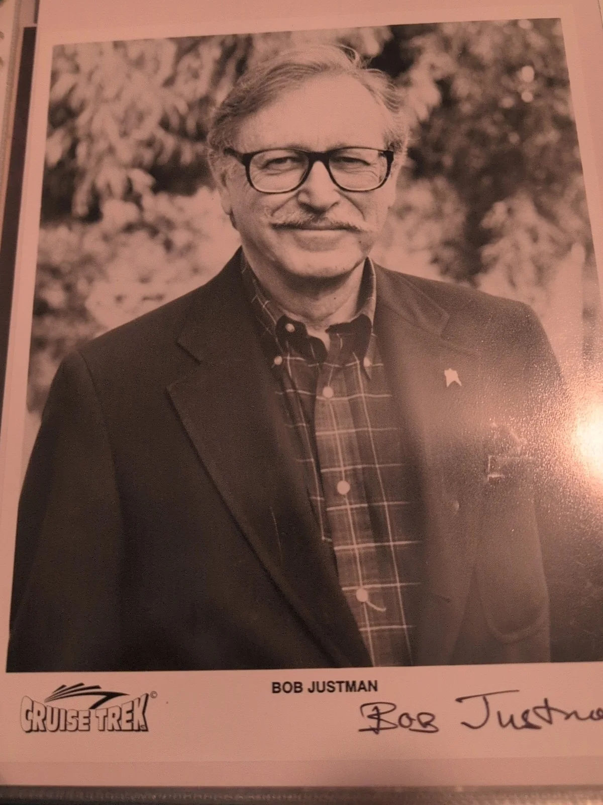 Bob Justman Signed Autographed 8x10, image 3