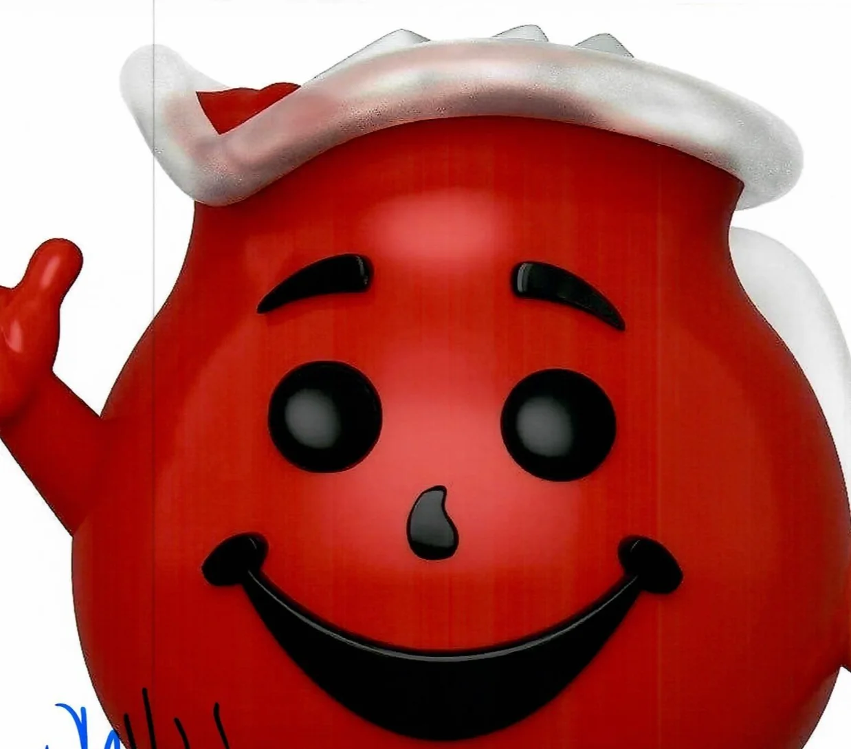 Brock Powell — Brock Powell Kool Aid Man Voice Actor Hollywood Signed 8 x 10 Photo TTM COA, изображение 3