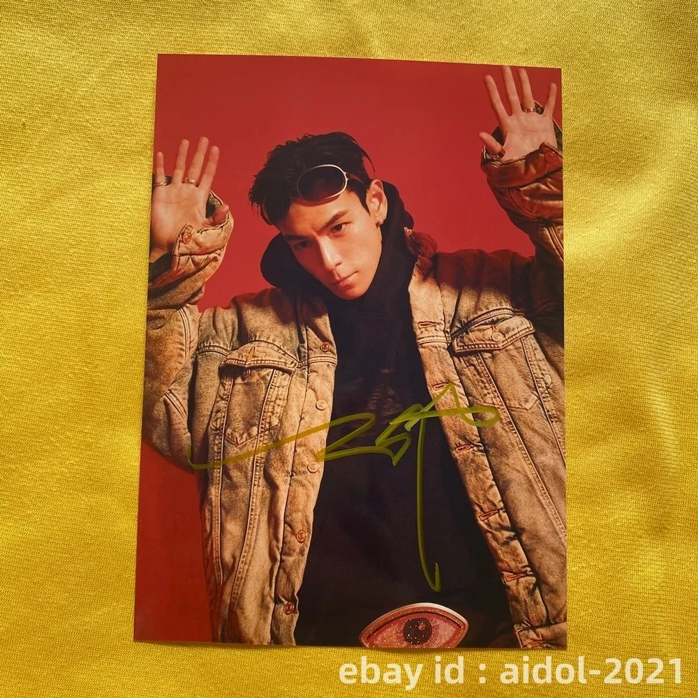 BIGBANG T.O.P TOP Autographed Signed Photo PIcture K-POP Collection 5*7 2026b, image 3
