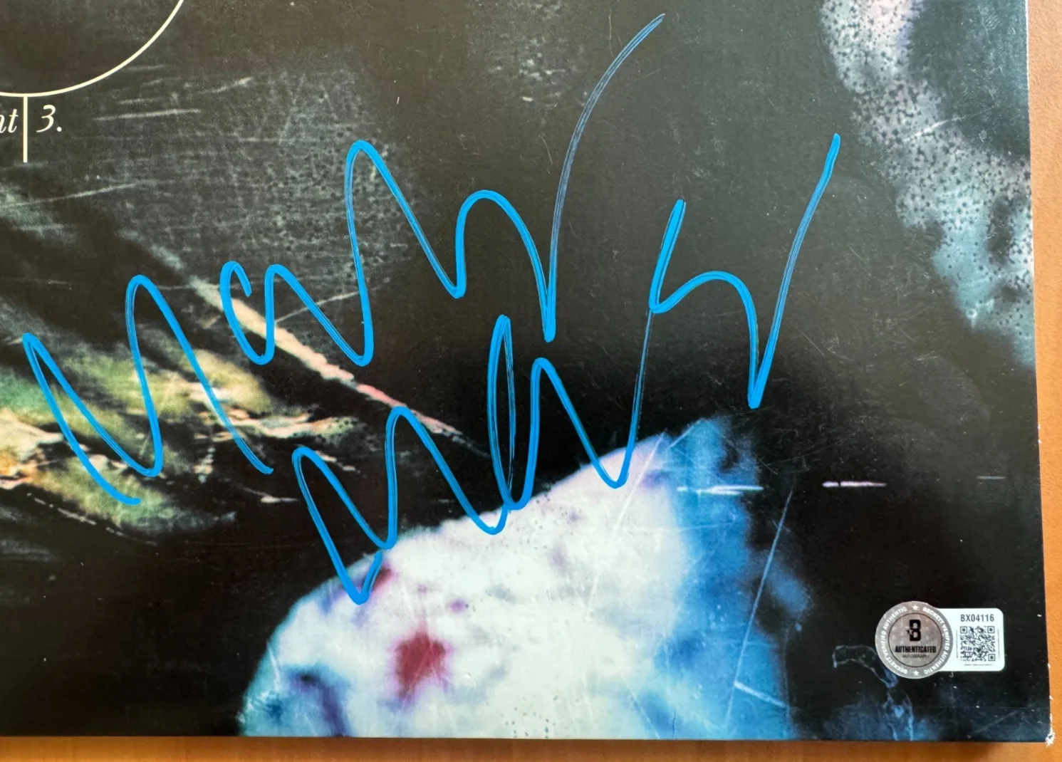 Marilyn Manson Signed Autographed Antichrist Superstar Vinyl Album Beckett COA, изображение 2
