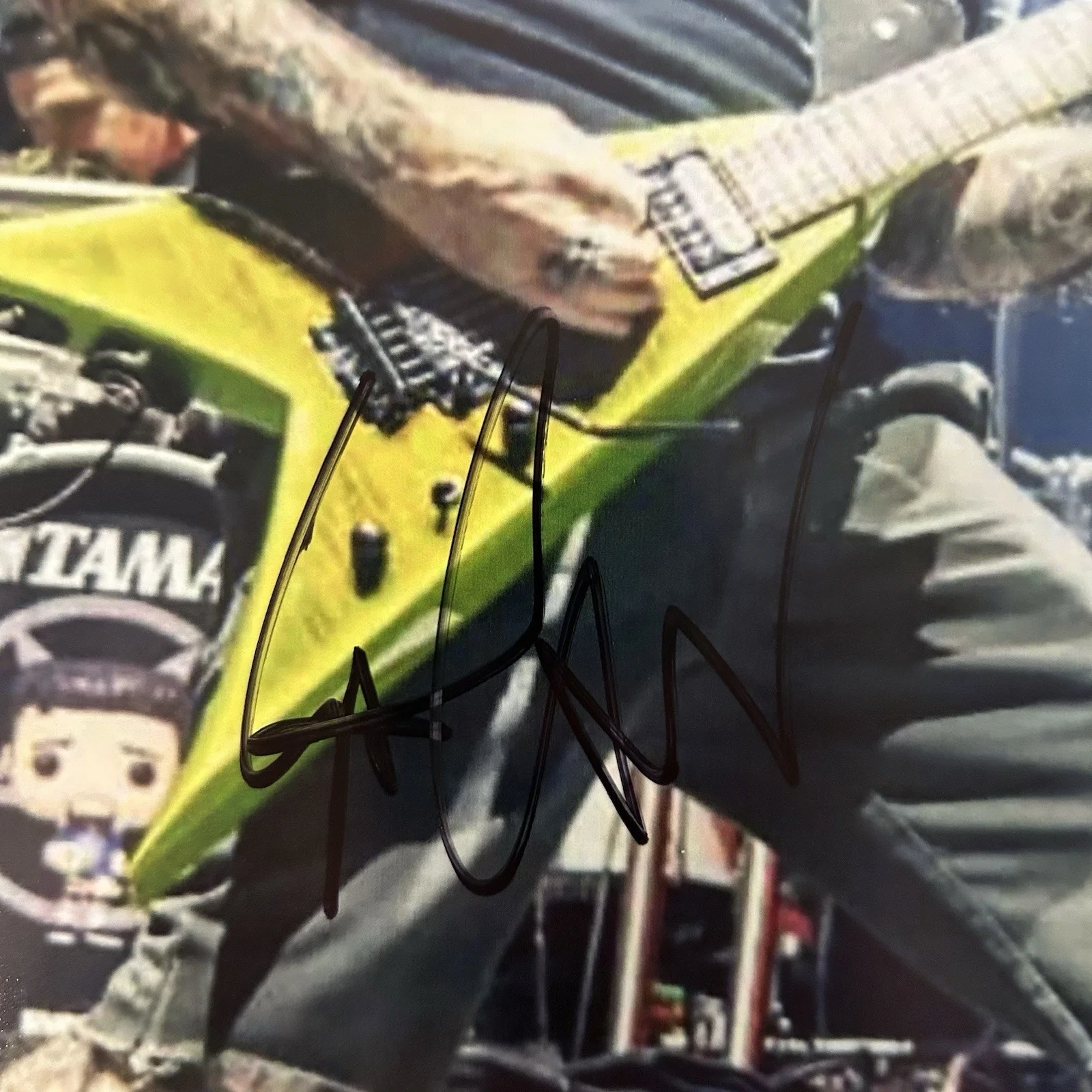 Scott Ian of Anthrax Signed 11x14 Photo Anthrax Band Rock (Proof Pic), image 2