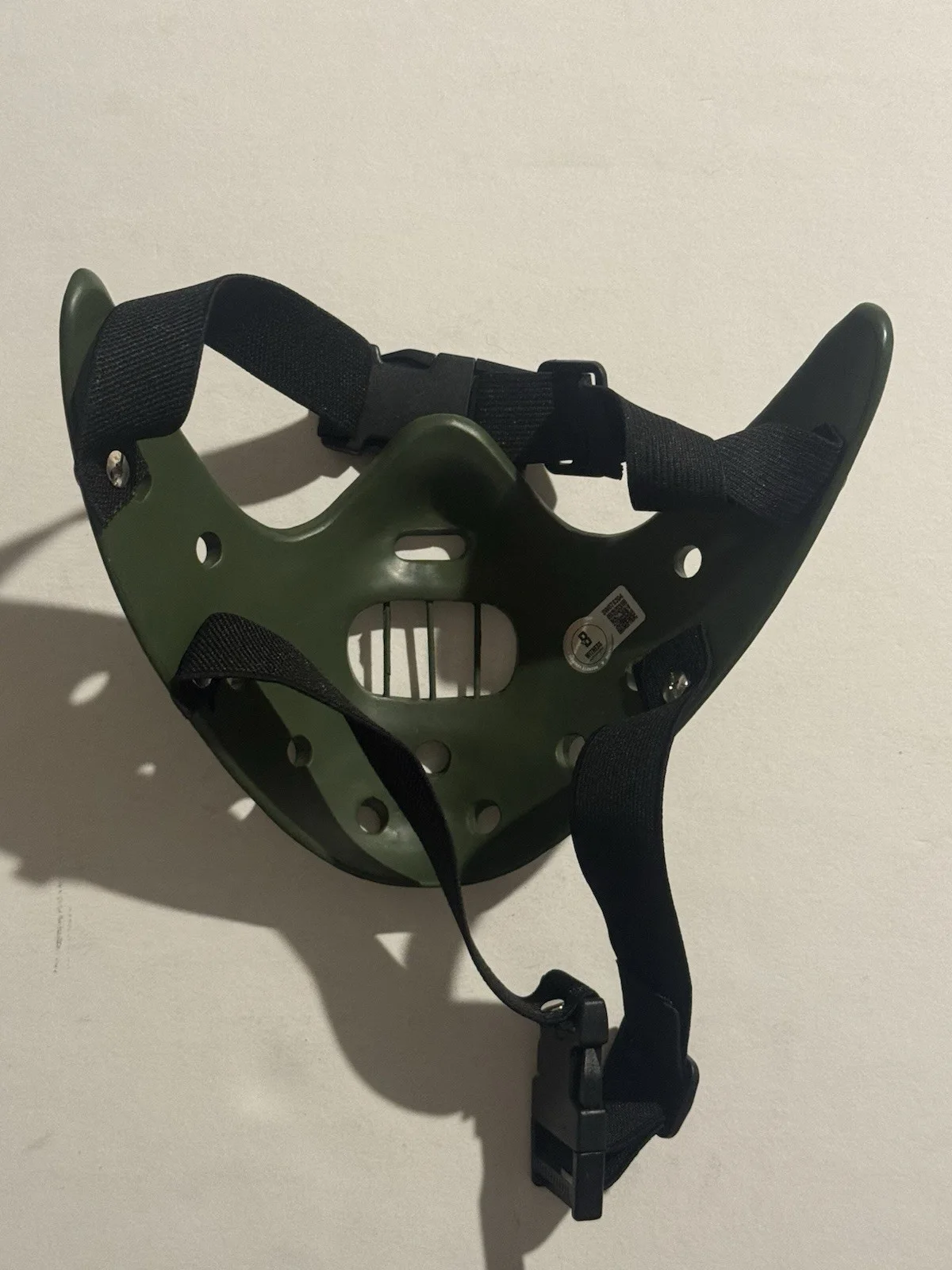 Anthony Hopkins — Anthony Hopkins Signed Hannibal Lecter Mask The Silence of the Lambs Beckett BAS, изображение 3