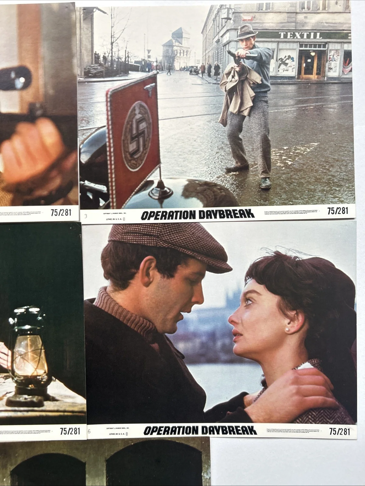 Lobby Card Set 10x8 - Operation Daybreak 1975 - Martin Shaw, Timothy Bottoms, изображение 4