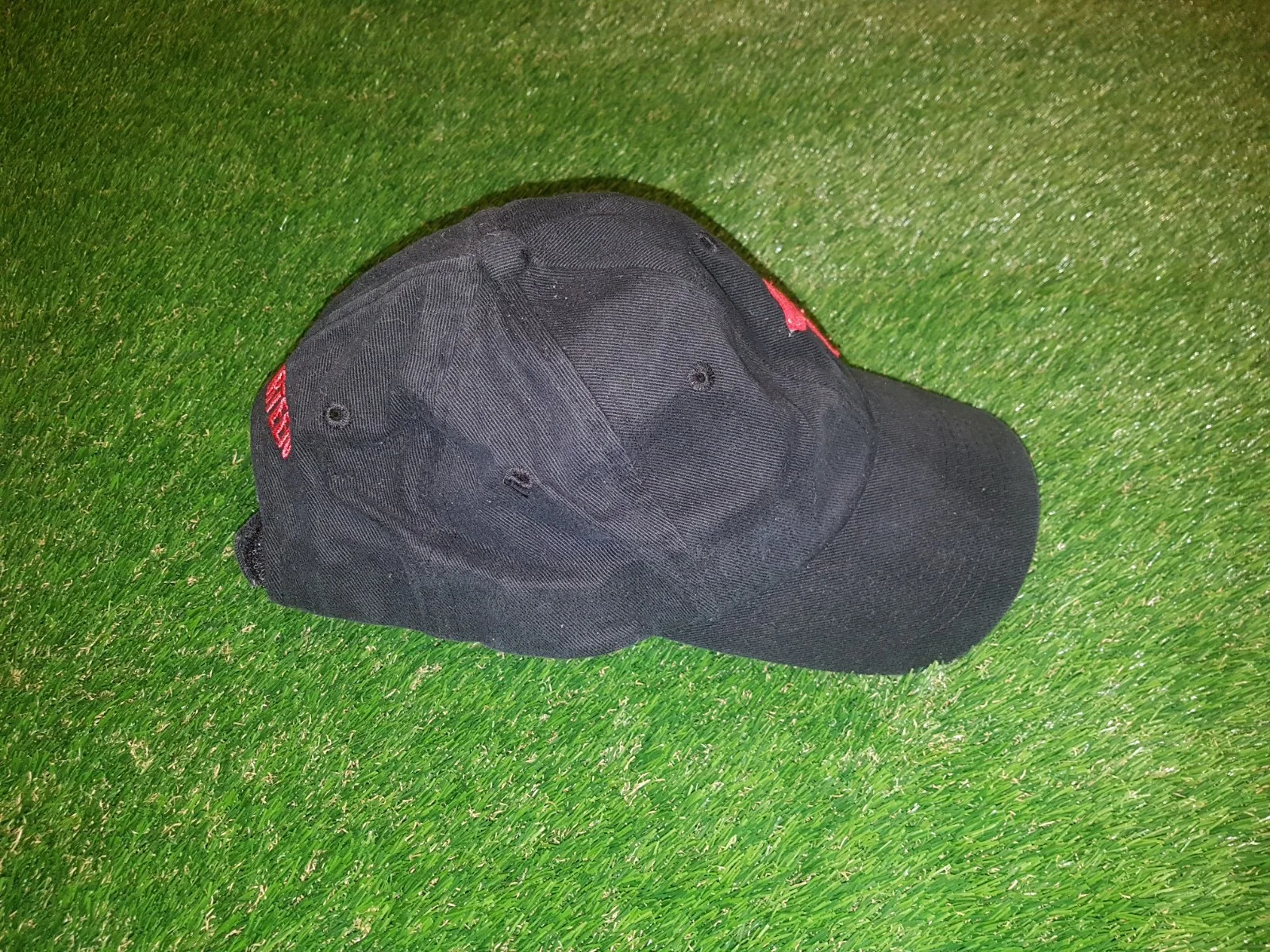 Ocean's 13 Thirteen Vintage Black Warner Bros Promo Baseball Cap 2007, изображение 3