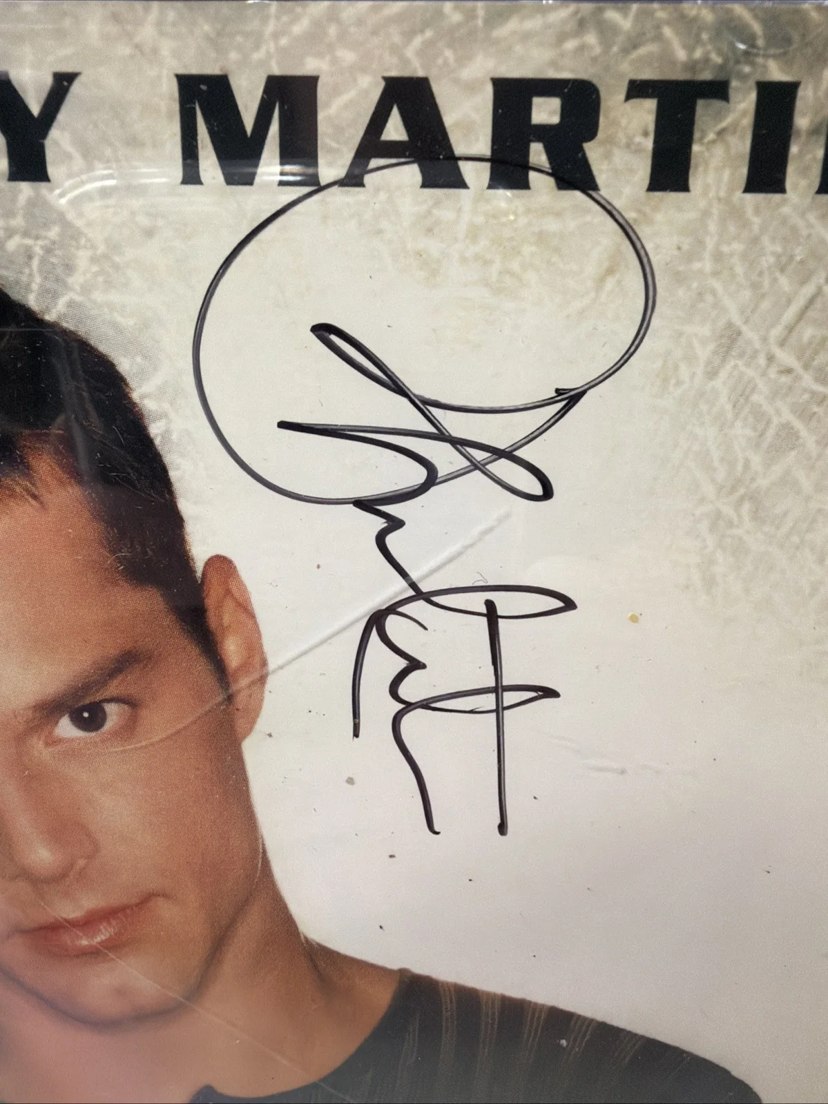 Ricky Martin Signed By Rickey Martin CD, image 2