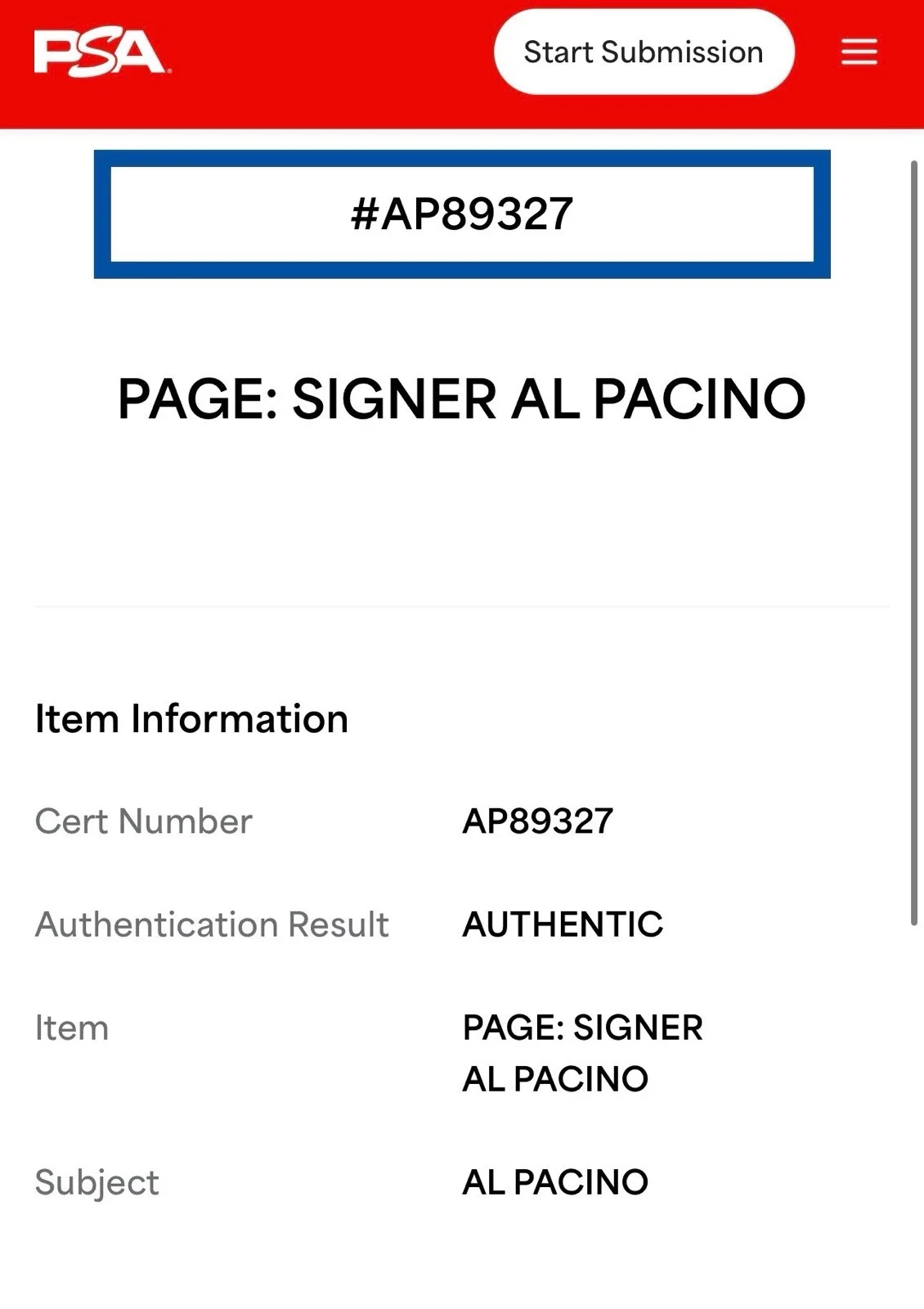 Al Pacino — Al Pacino Autograph Signed 11x14 Scarface Tony Montana Glossy Photo PSA COA, изображение 4