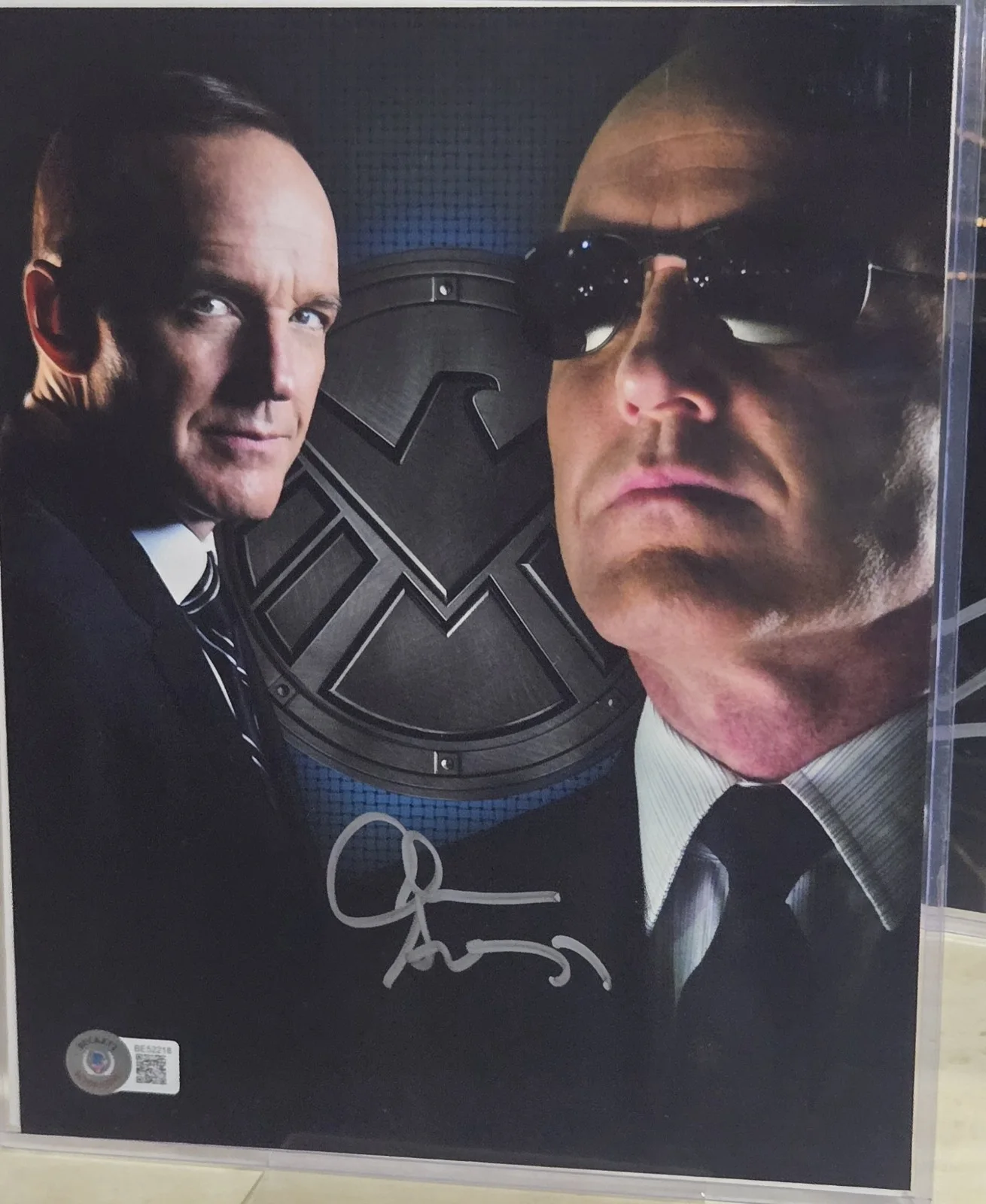 clark gregg — Marvel Actor Auto Lot Coulson Ross Shaw Mane Avengers Authenticated Villians X4, image 2