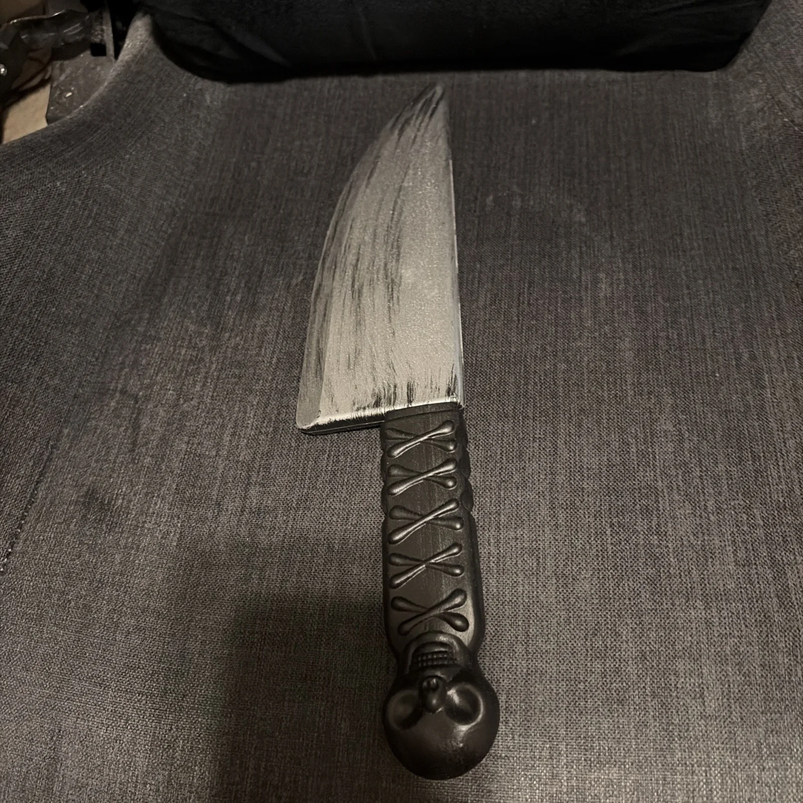 Kane Hodder — Kane Hodder Friday The 13th Signed Jason Plastic Knife Inscription JSA COA, image 4