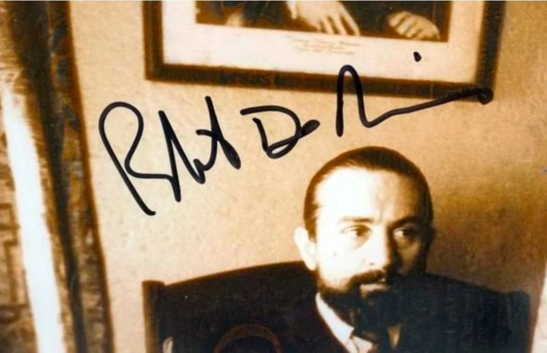 Robert De Niro signed Angel Heart movie still photo rare autograph, изображение 2