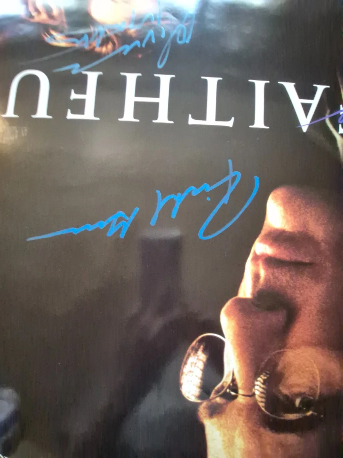 AS SEEN — UNFAITHFUL CAST SIGNED , 1-SHEET MOVIE POSTER ekim, изображение 4
