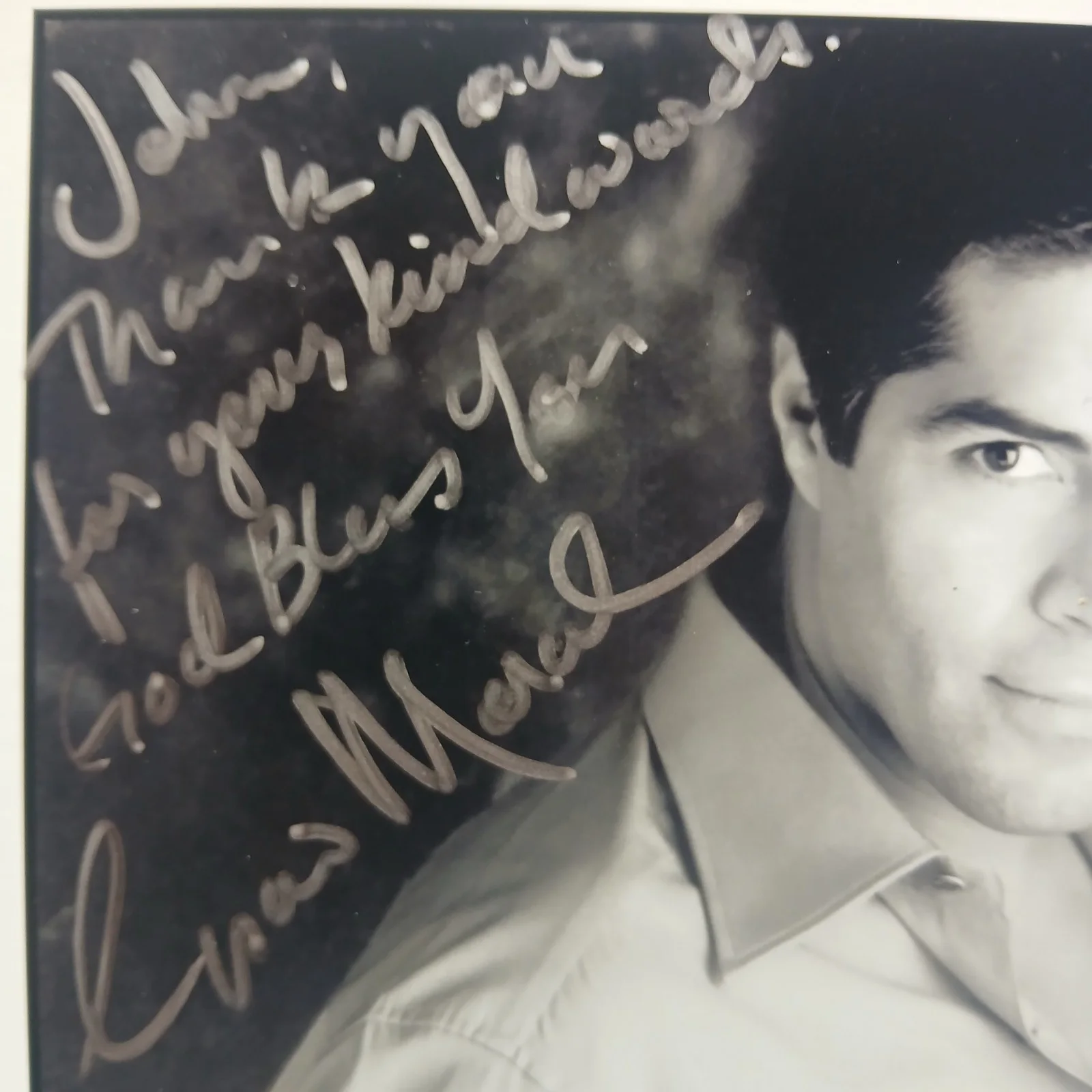 esai morales — esai morales signed 8x10 photo long inscription mission impossible bad boys, изображение 2