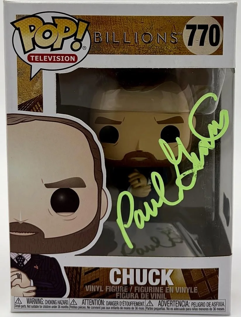 Paul Giamatti — Paul Giamatti signed "Chuck" Funko #770 (Billions) - Beckett COA