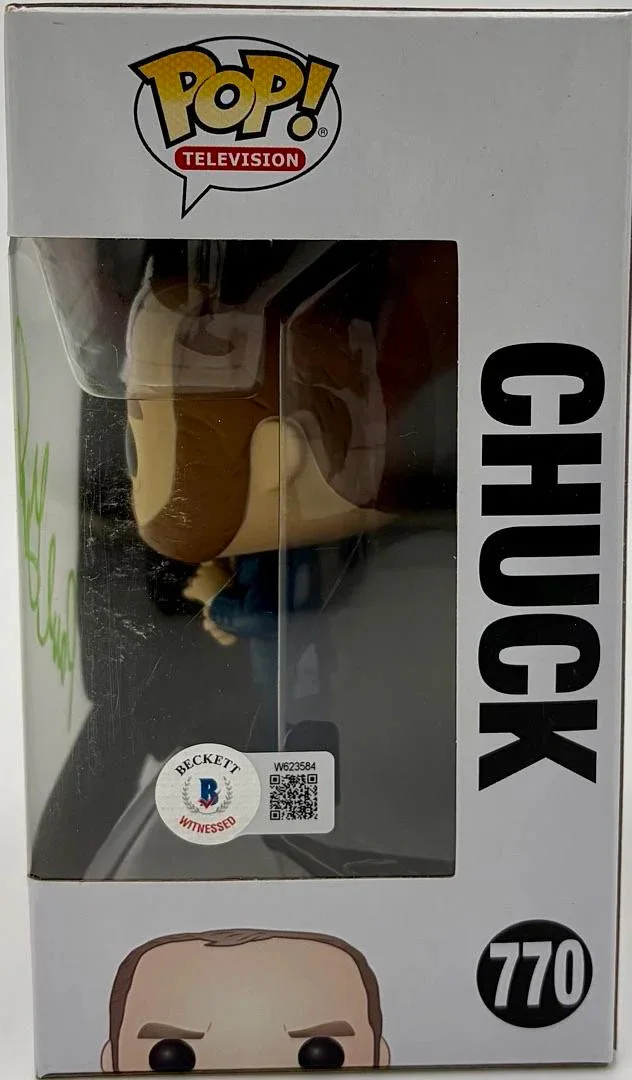 Paul Giamatti — Paul Giamatti signed "Chuck" Funko #770 (Billions) - Beckett COA, image 3