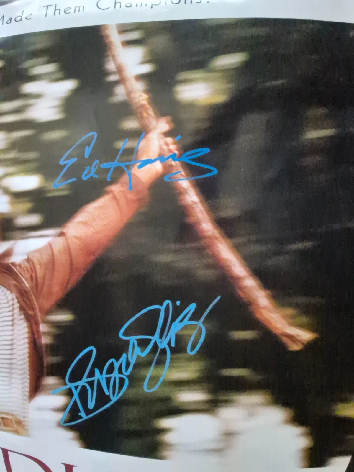 see below — RADIO CAST signed 1- SHEET MOVIE POSTER- W/Coa 2/sided ekim, изображение 3