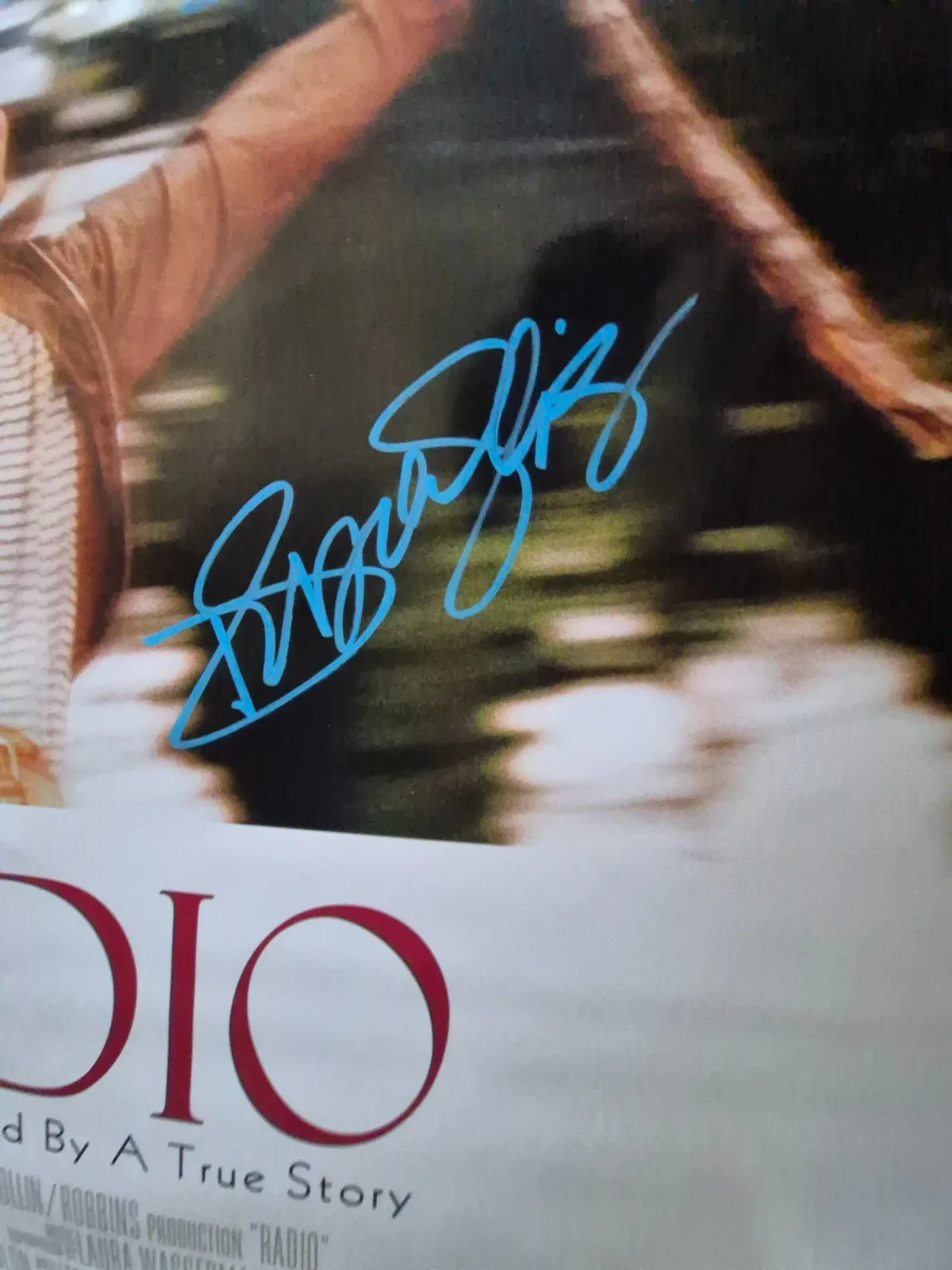 see below — RADIO CAST signed 1- SHEET MOVIE POSTER- W/Coa 2/sided ekim, изображение 4