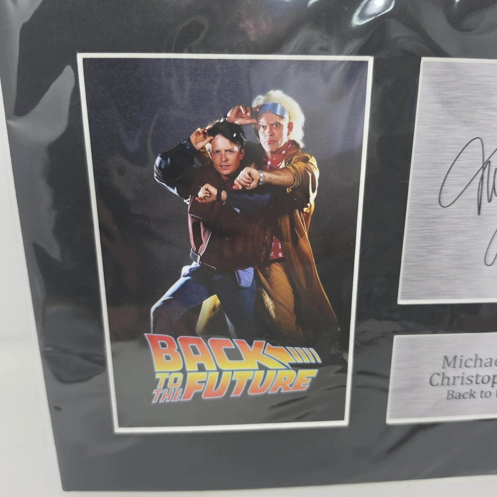 Back to the Future - Printed Autograph - 8x11 Unframed, image 2