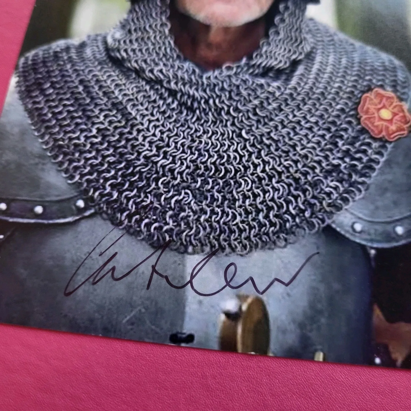 Anton Lesser — Anton Lesser The Hollow Crown Game Of Thrones Hand Signed 4x6 Autograph, изображение 2