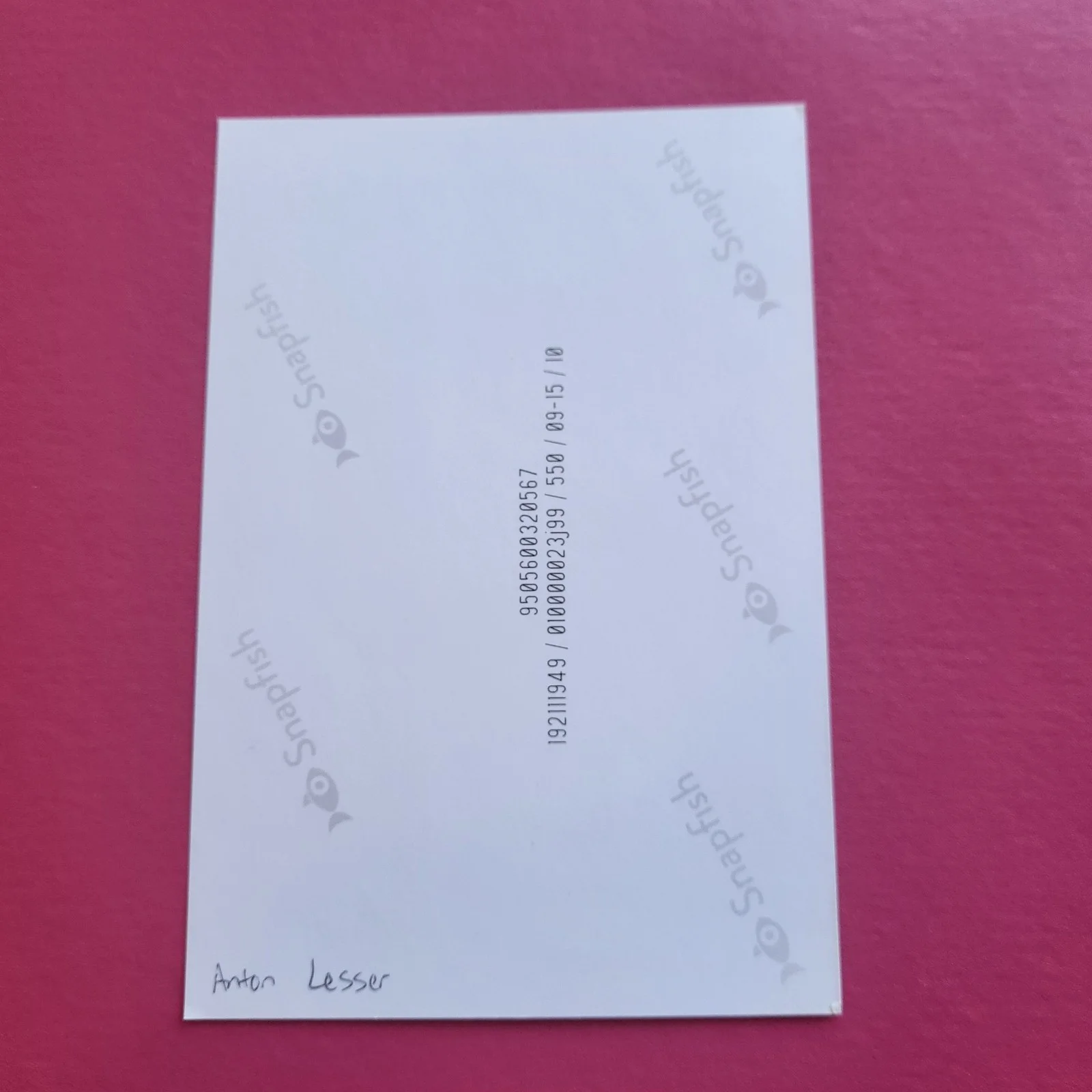 Anton Lesser — Anton Lesser The Hollow Crown Game Of Thrones Hand Signed 4x6 Autograph, изображение 3