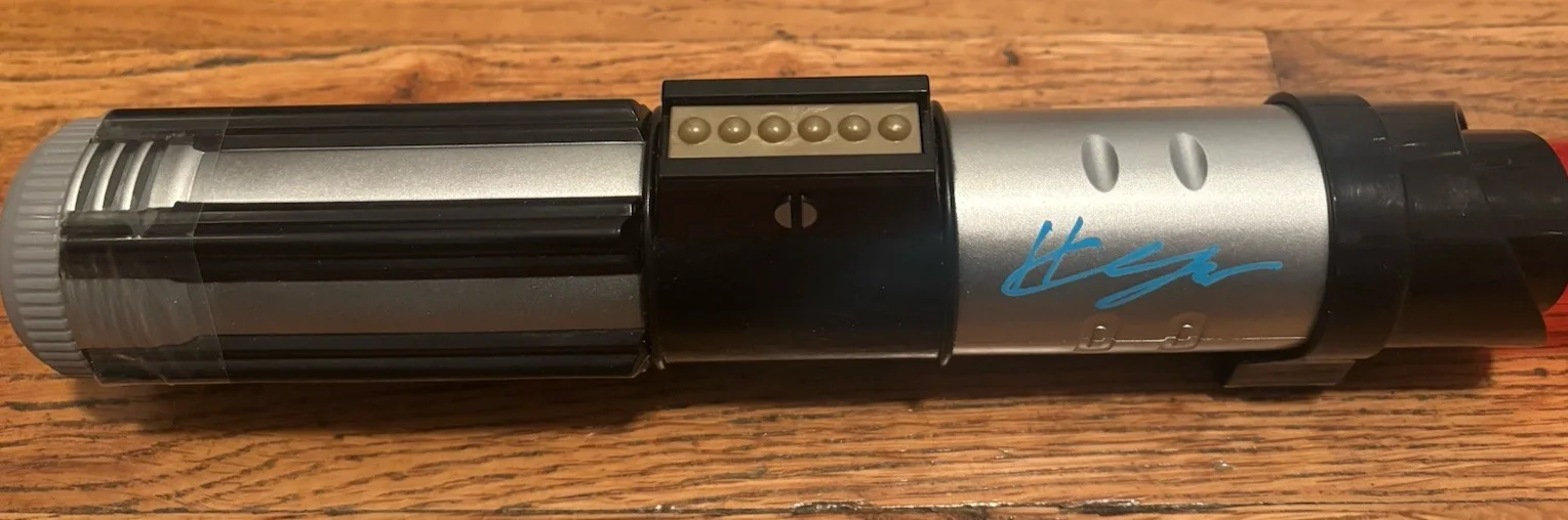 Hayden Christensen Signed Anakin Skywalker Lightsaber Autograph PSA/DNA COA RARE, изображение 3