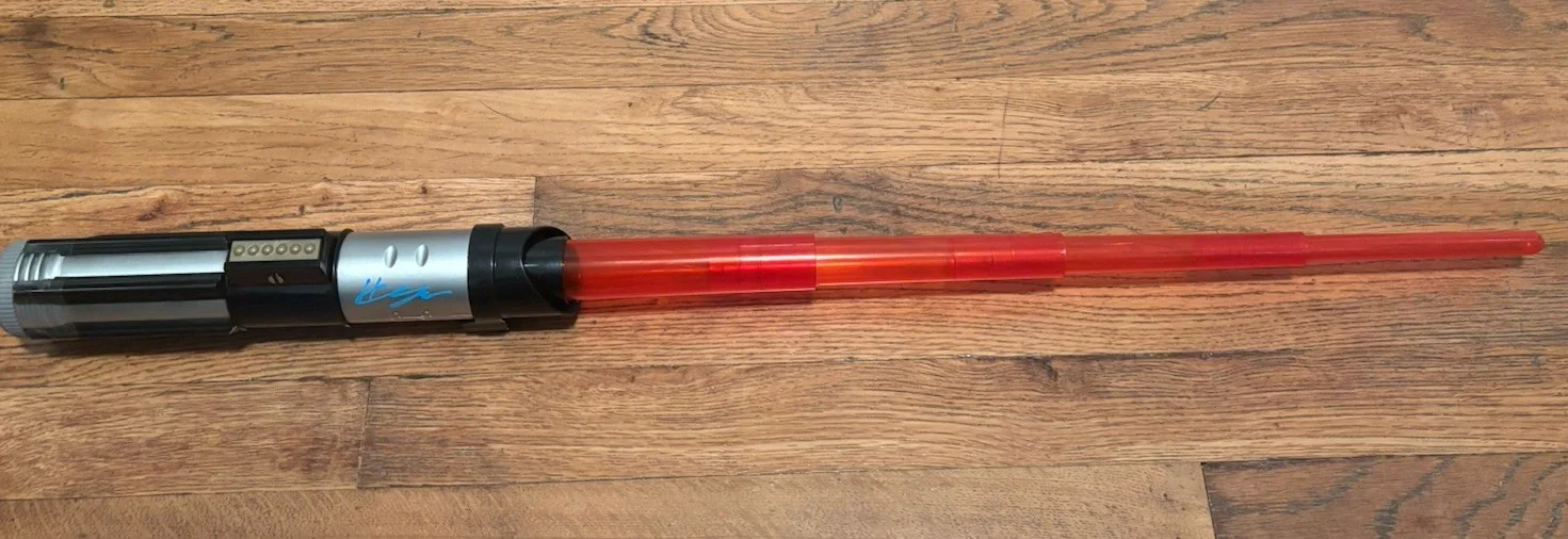 Hayden Christensen Signed Anakin Skywalker Lightsaber Autograph PSA/DNA COA RARE, изображение 4
