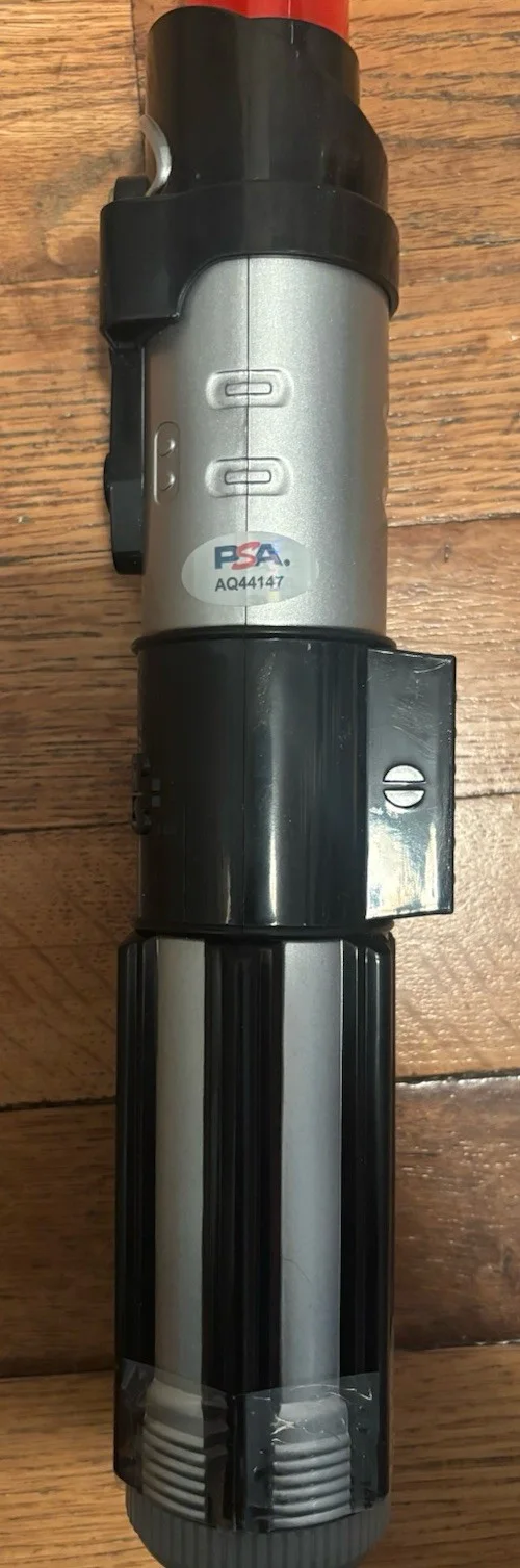 Hayden Christensen Signed Anakin Skywalker Lightsaber Autograph PSA/DNA COA RARE, изображение 5